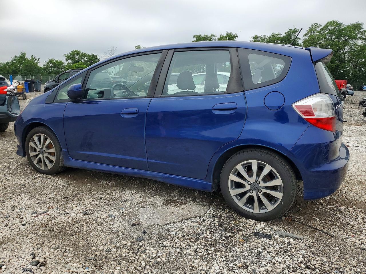 2013 Honda Fit Sport Blue vin: JHMGE8H53DC023225