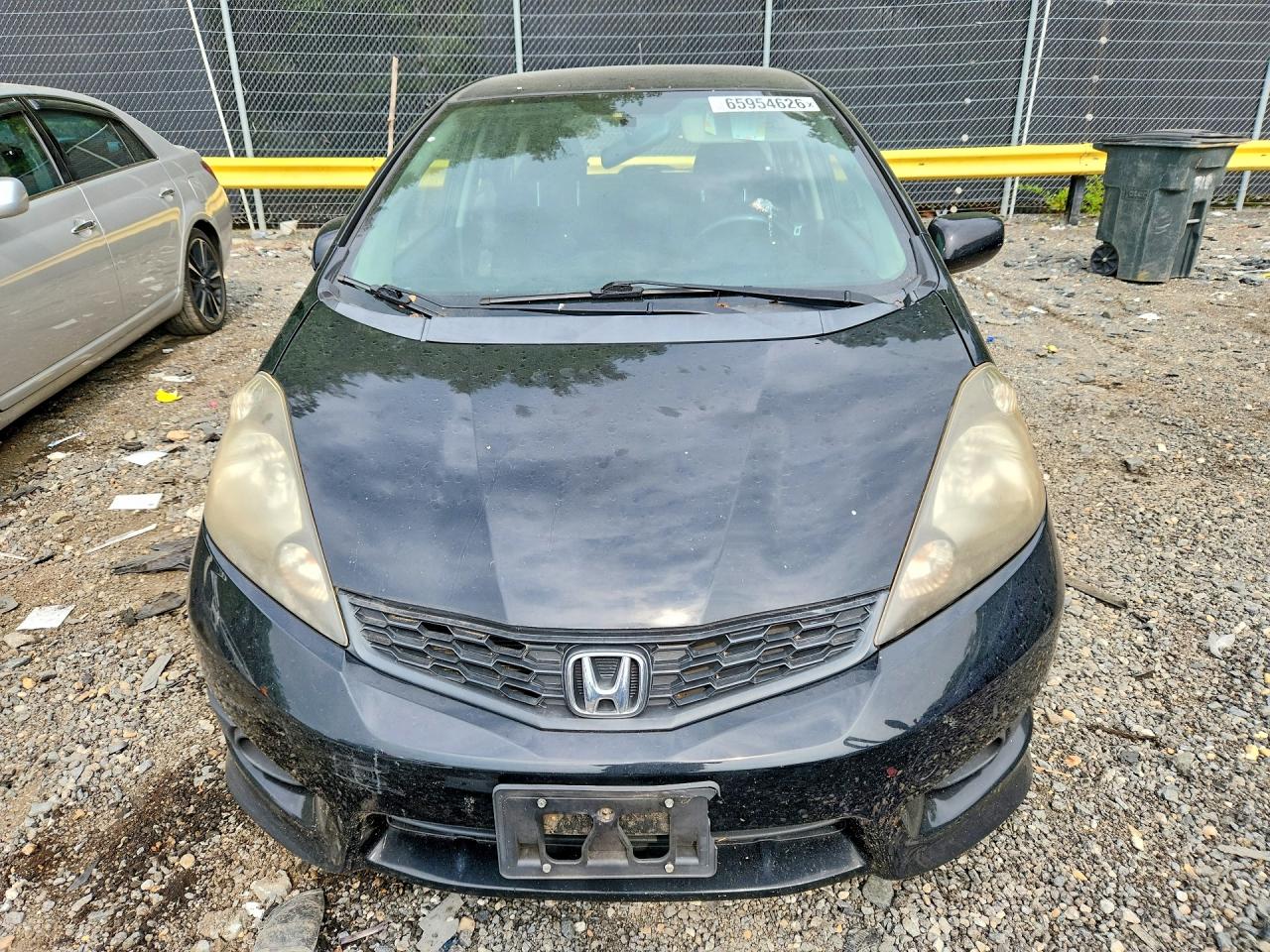 2013 Honda Fit Sport Black vin: JHMGE8H53DC039277