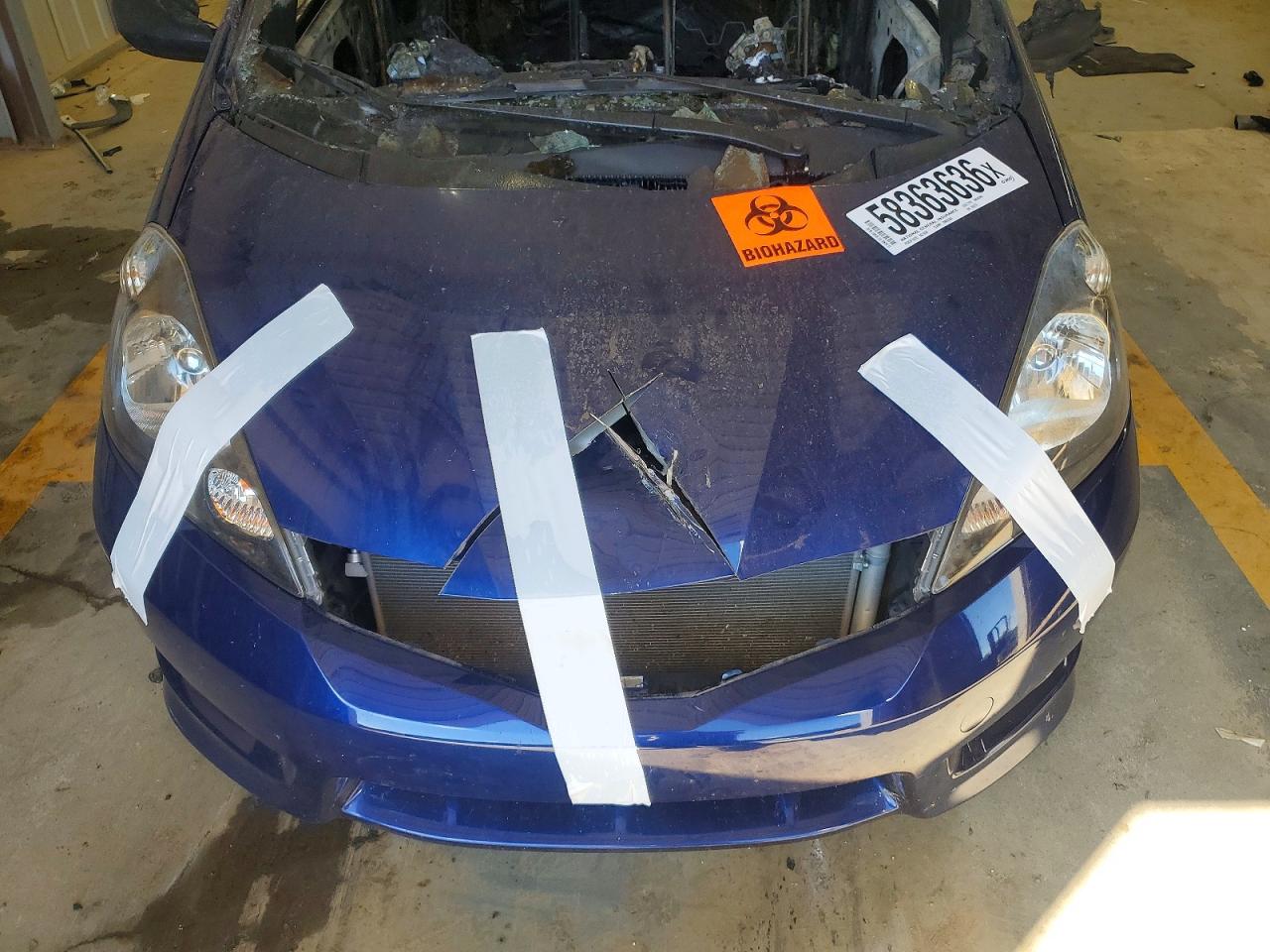 2013 Honda Fit Sport Blue vin: JHMGE8H53DC052272