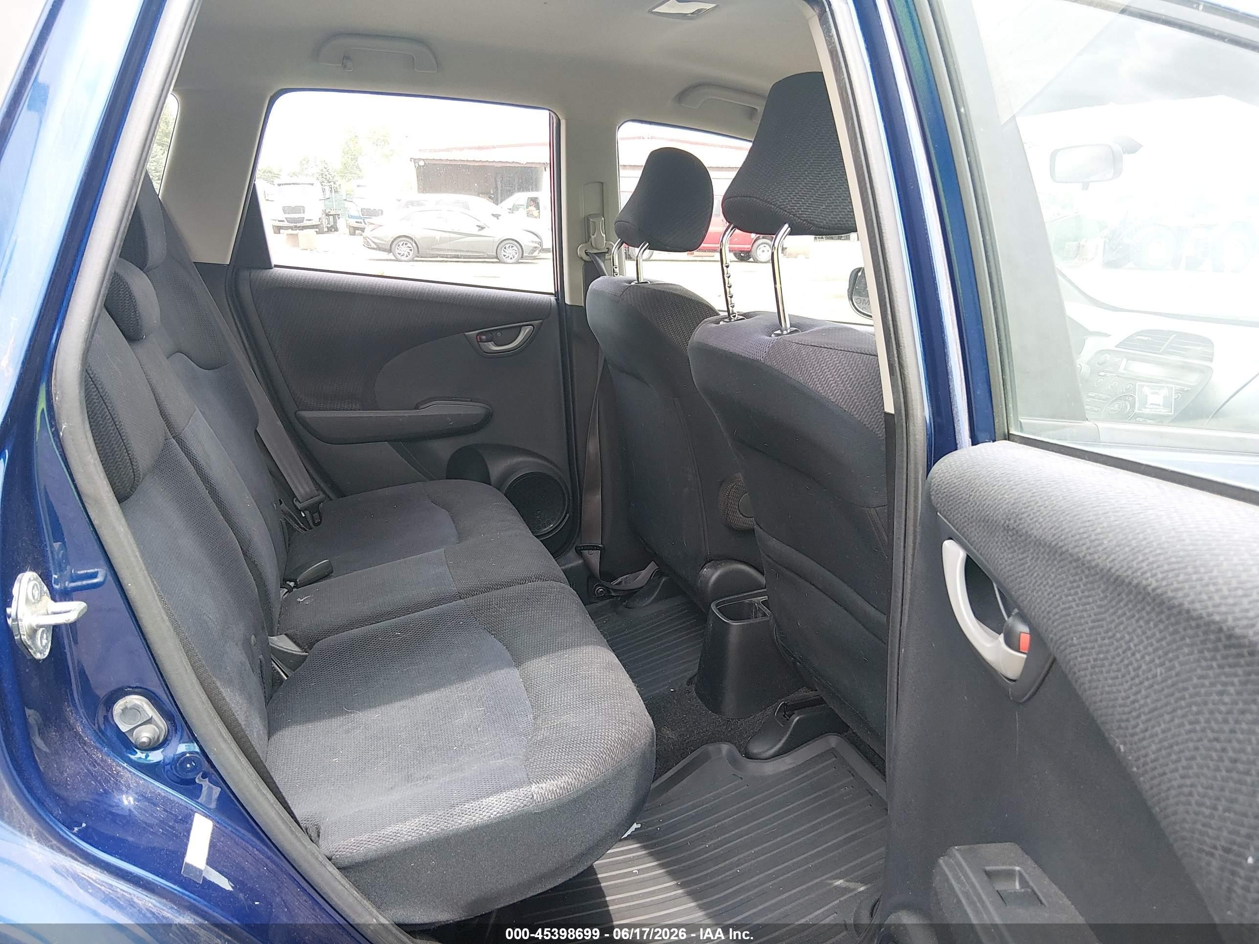 2013 Honda Fit Sport Синий vin: JHMGE8H53DC063224