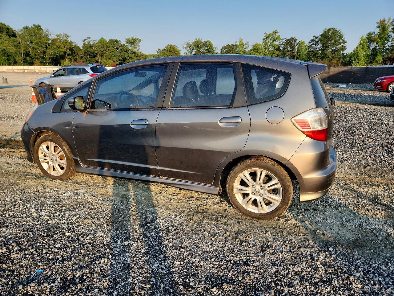 2011 Honda Fit Sport Gray vin: JHMGE8H54BC002140