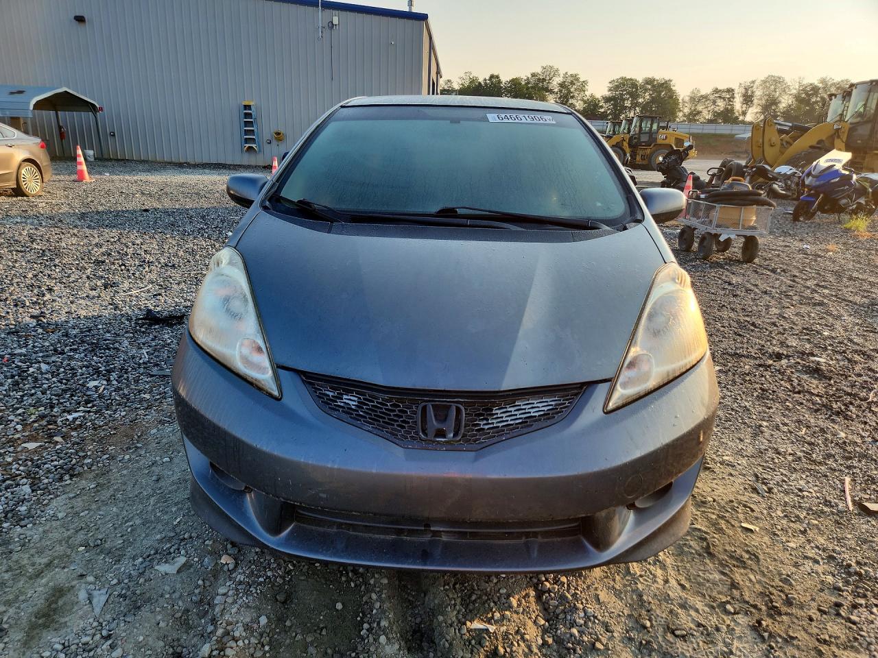 2011 Honda Fit Sport Gray vin: JHMGE8H54BC002140
