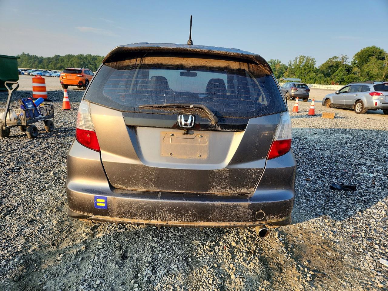 2011 Honda Fit Sport Gray vin: JHMGE8H54BC002140