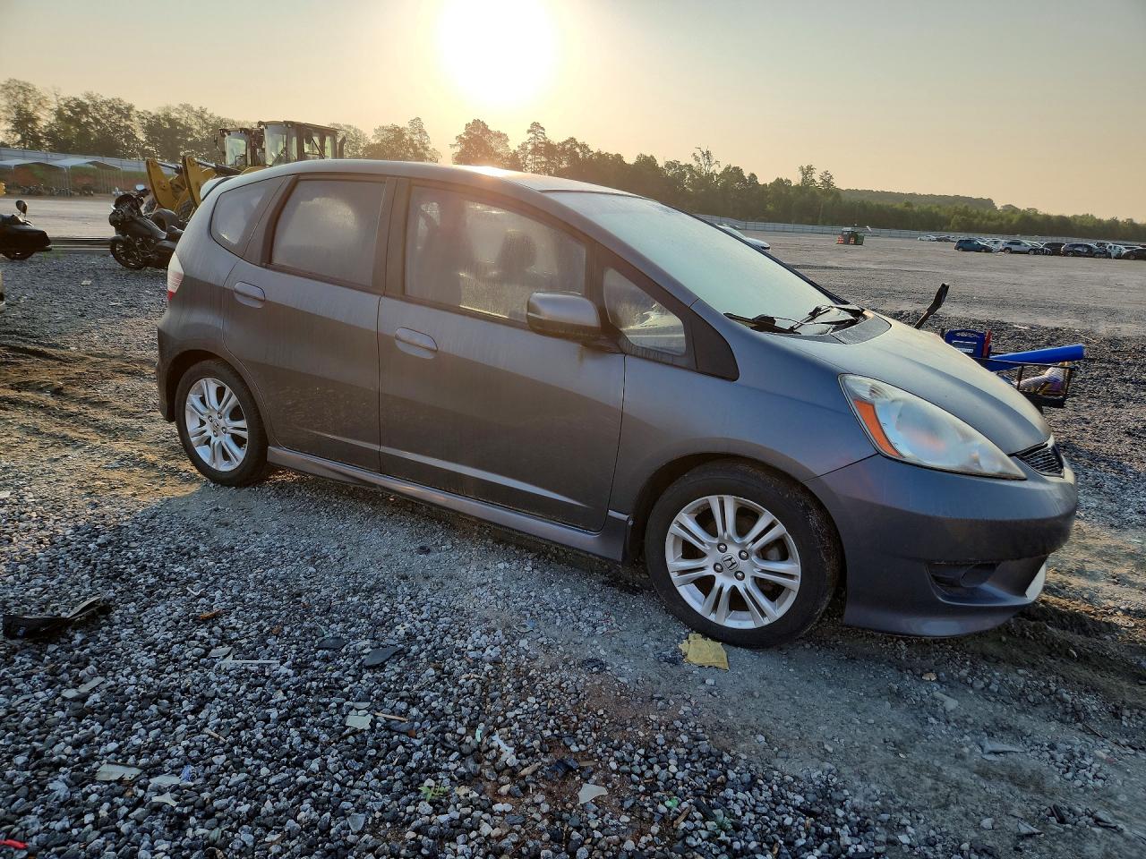 2011 Honda Fit Sport Gray vin: JHMGE8H54BC002140