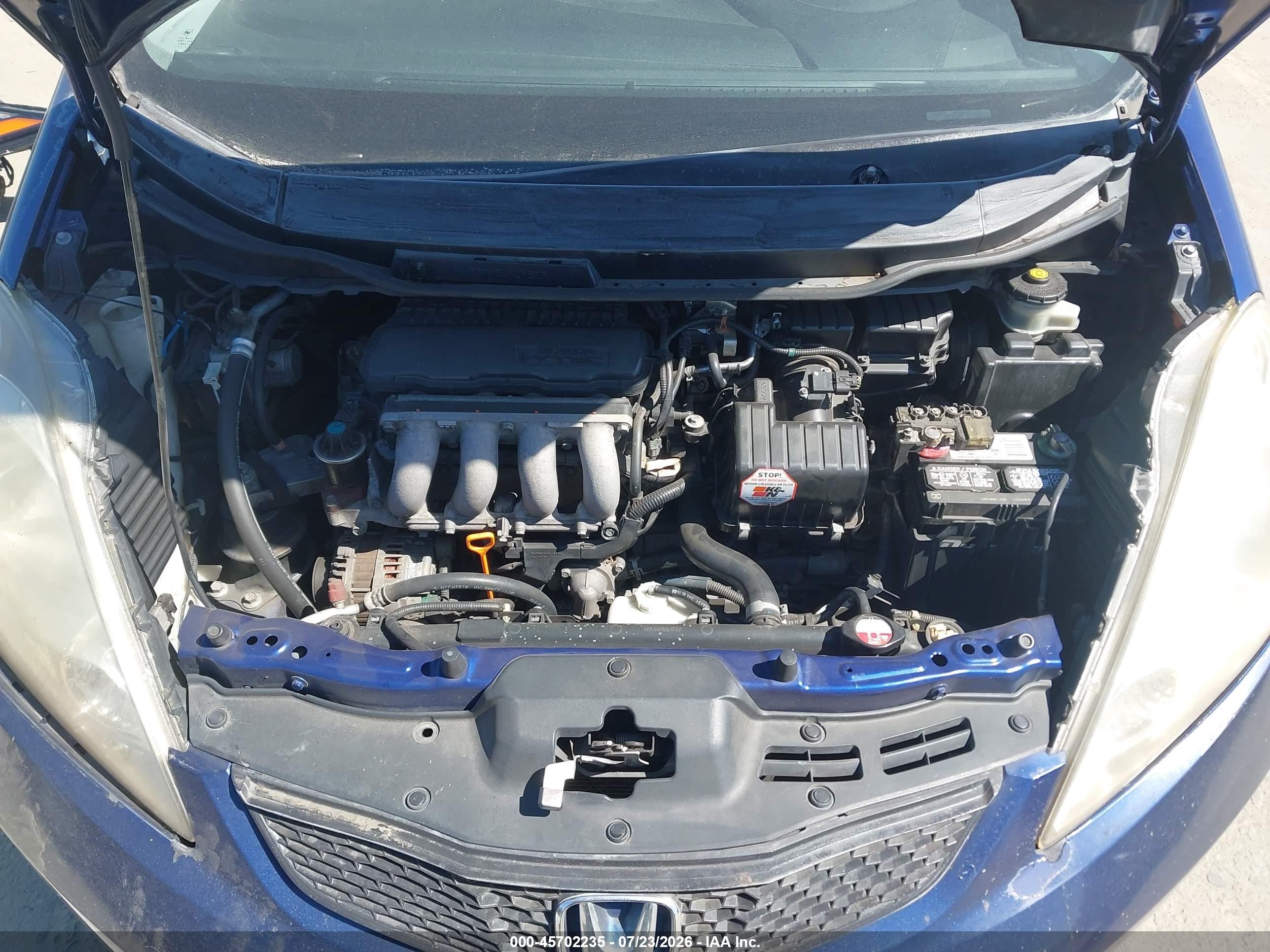 2011 Honda Fit Sport Blue vin: JHMGE8H54BC010450
