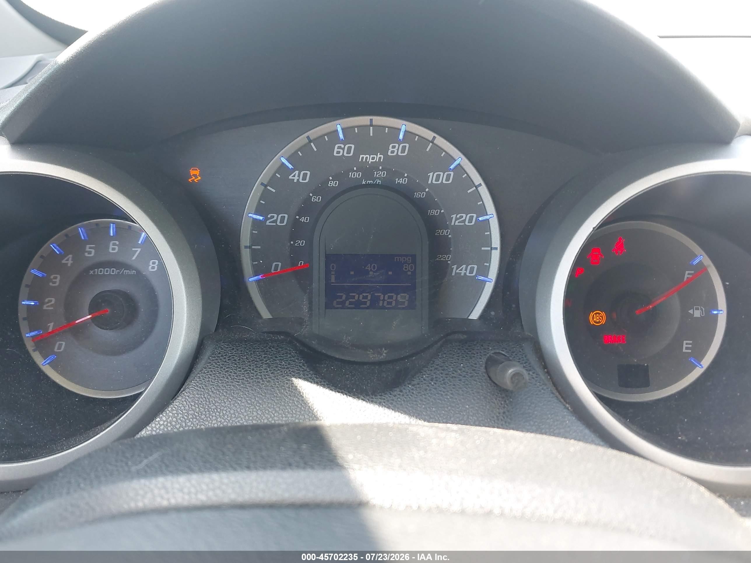 2011 Honda Fit Sport Blue vin: JHMGE8H54BC010450