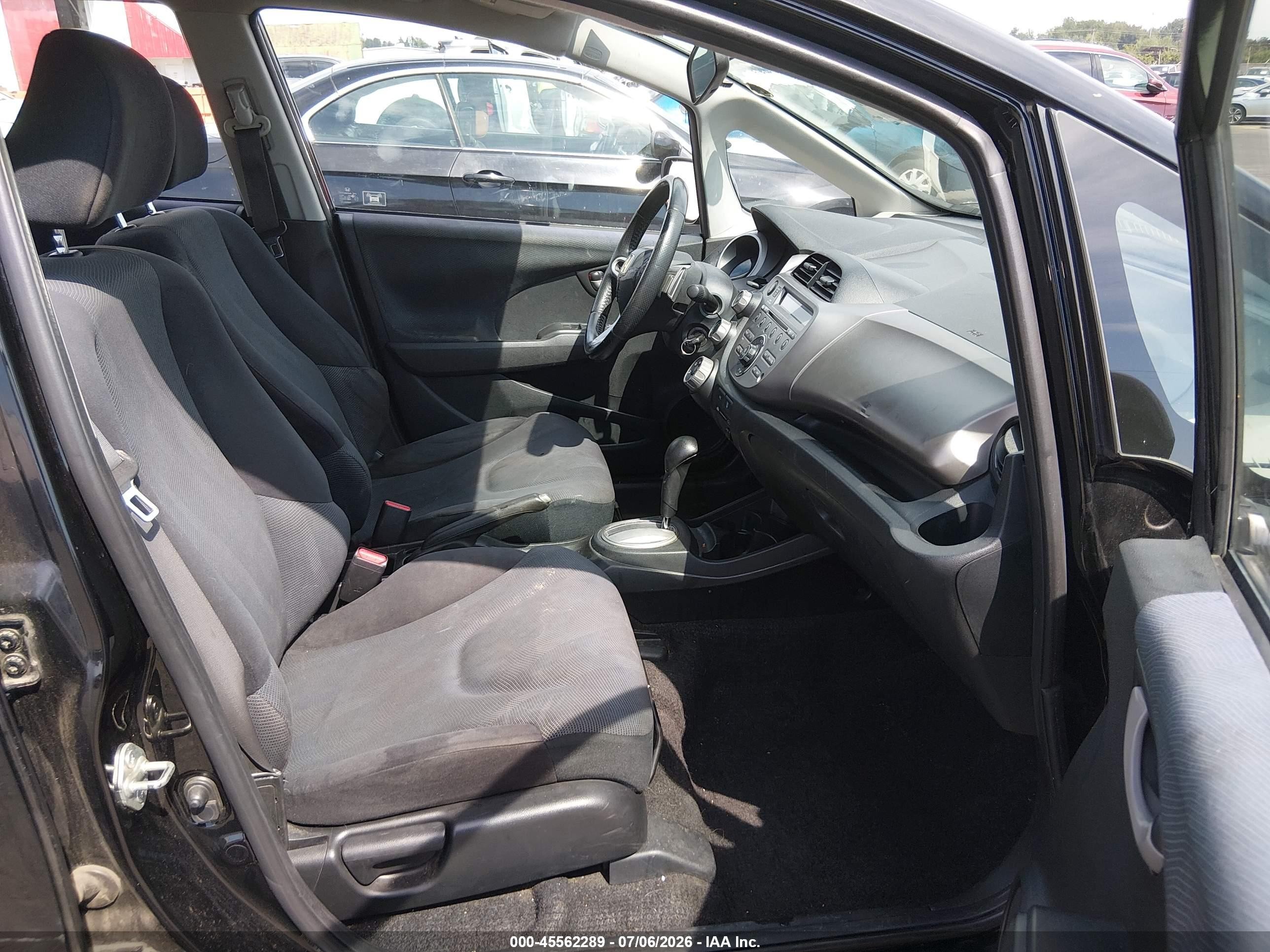 2011 Honda Fit Sport Черный vin: JHMGE8H54BC012022