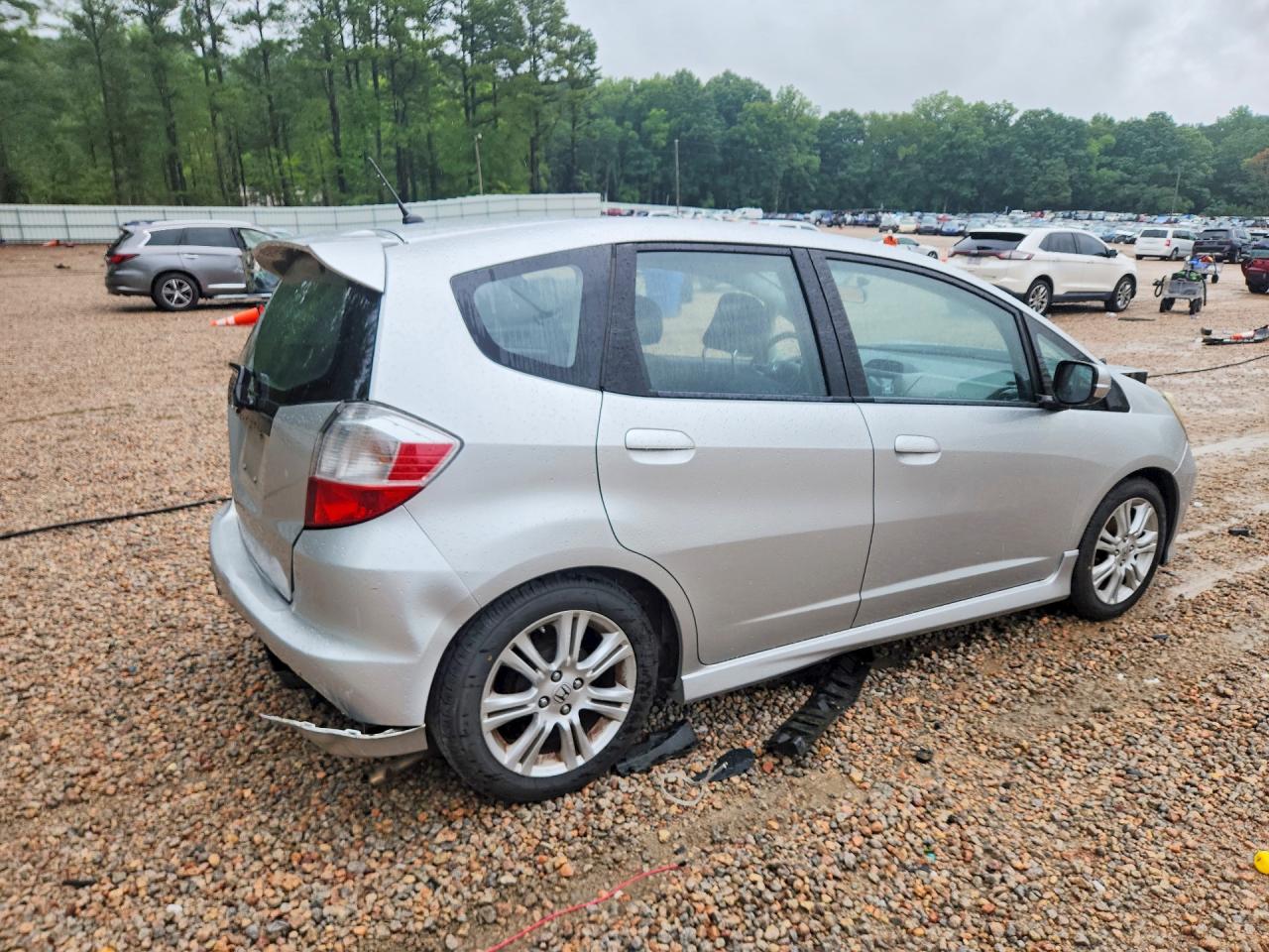 2011 Honda Fit Sport Silver vin: JHMGE8H54BC027782