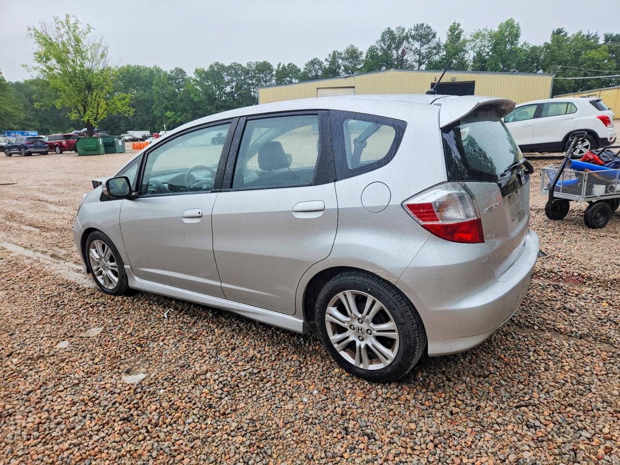2011 Honda Fit Sport Silver vin: JHMGE8H54BC027782