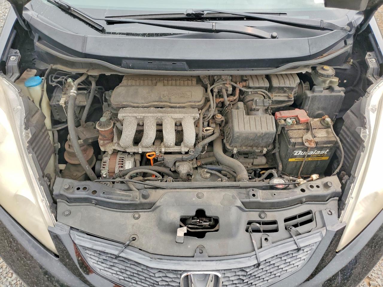2011 Honda Fit Sport Черный vin: JHMGE8H54BS004976