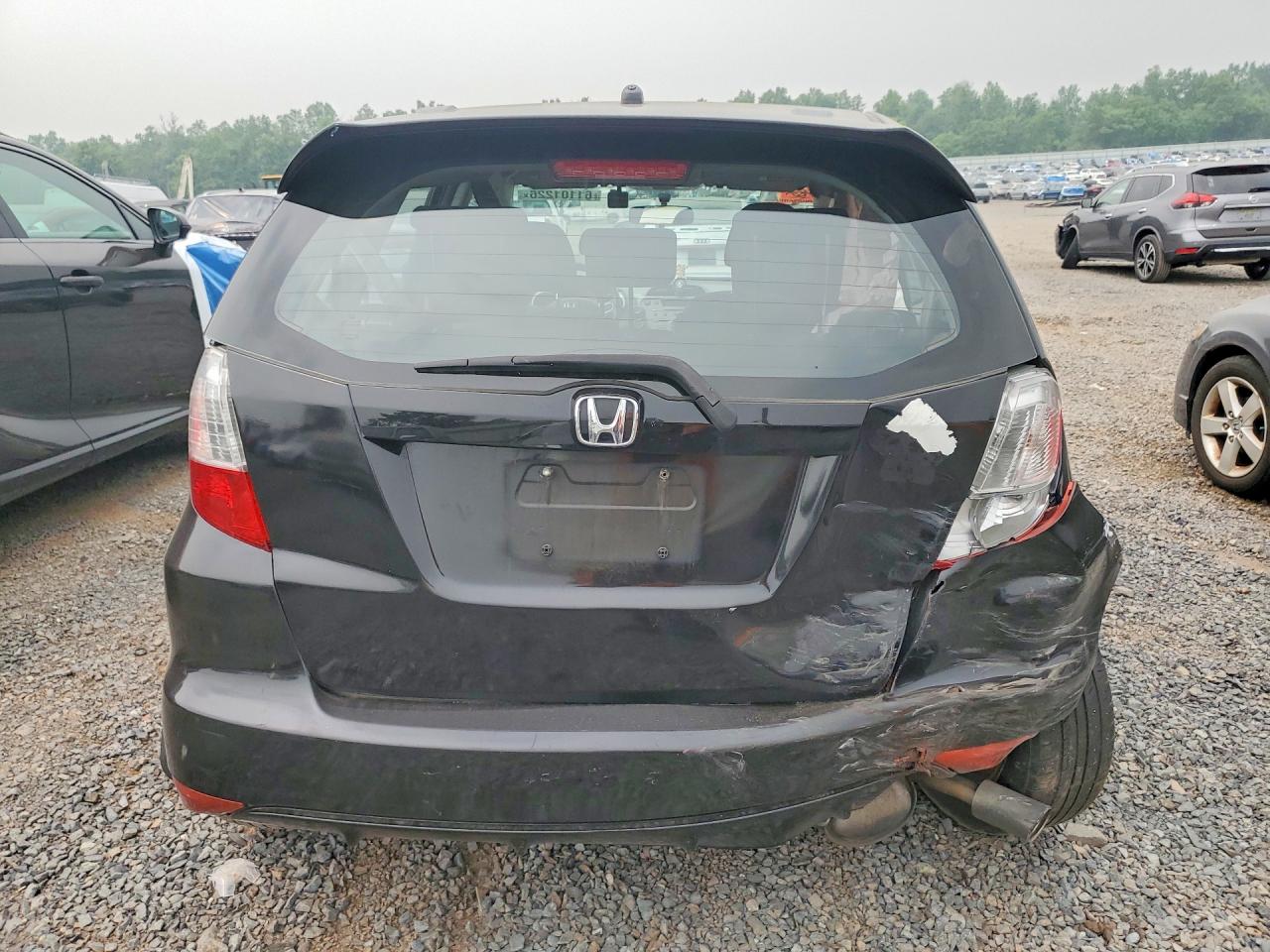 2011 Honda Fit Sport Черный vin: JHMGE8H54BS004976