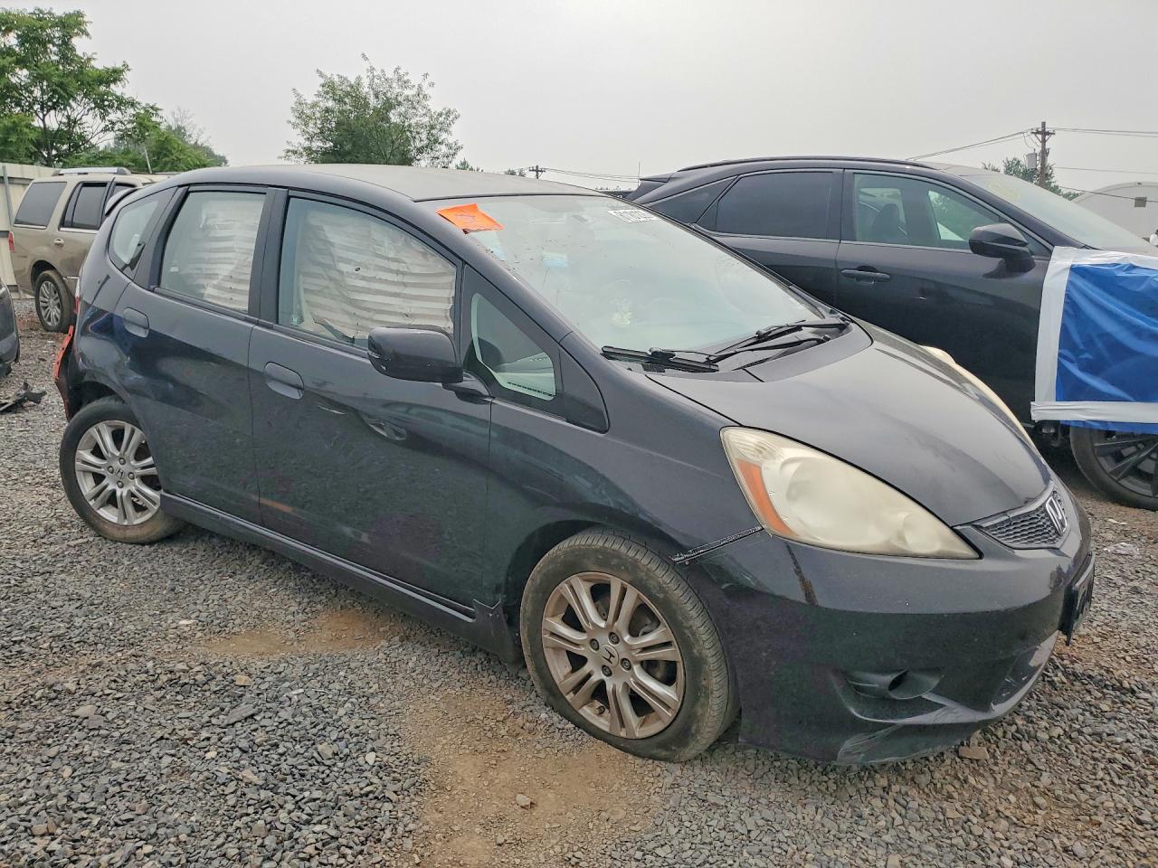 2011 Honda Fit Sport Черный vin: JHMGE8H54BS004976