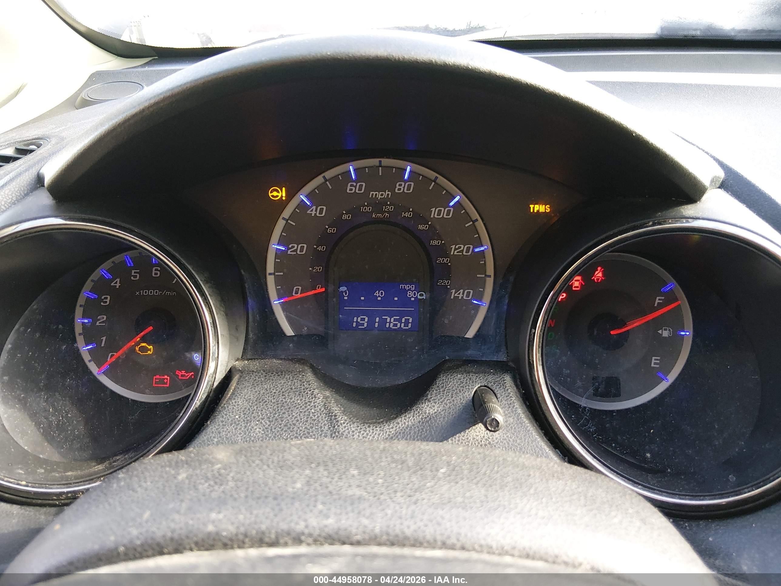 2012 Honda Fit Sport Gray vin: JHMGE8H54CC009008