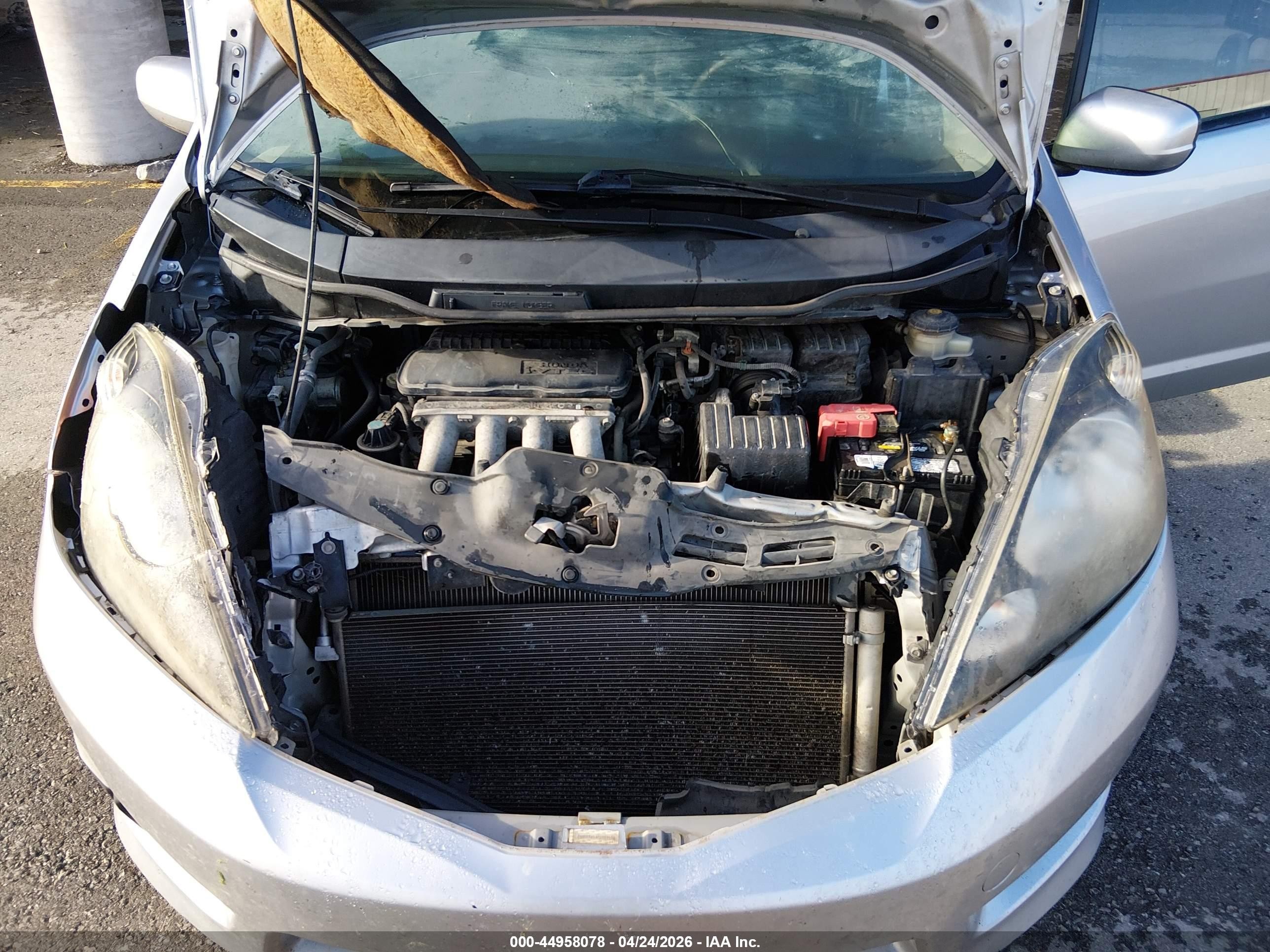 2012 Honda Fit Sport Gray vin: JHMGE8H54CC009008