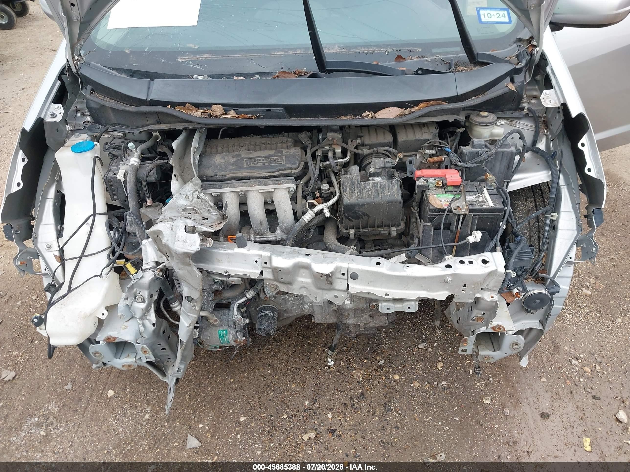 2012 Honda Fit Sport Silver vin: JHMGE8H54CC018095