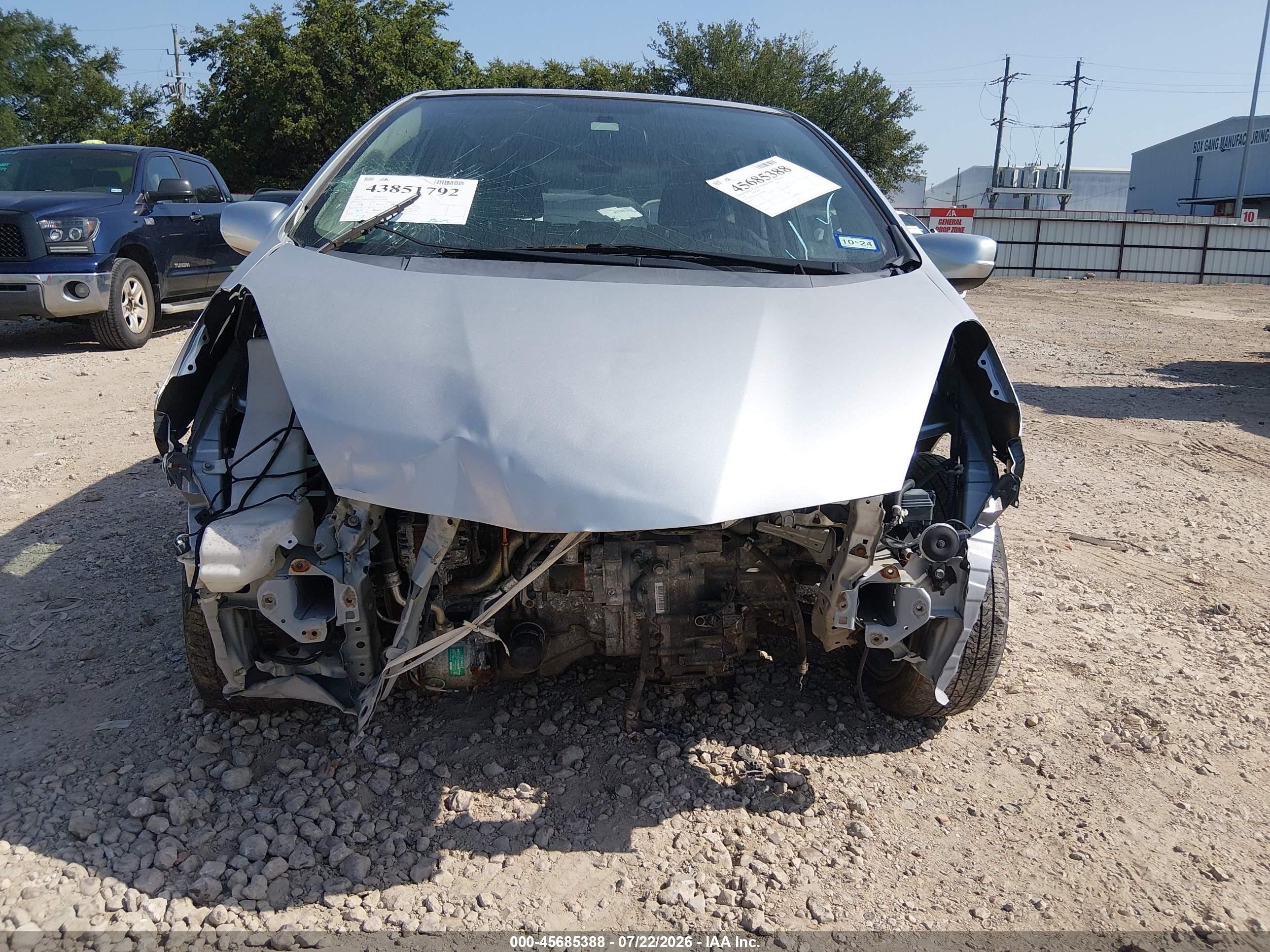 2012 Honda Fit Sport Silver vin: JHMGE8H54CC018095