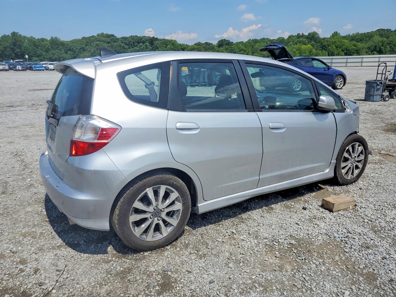 2012 Honda Fit Sport Silver vin: JHMGE8H54CC021935