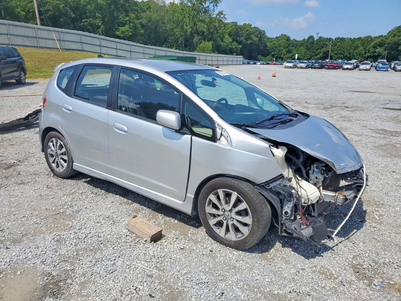 2012 Honda Fit Sport Silver vin: JHMGE8H54CC021935
