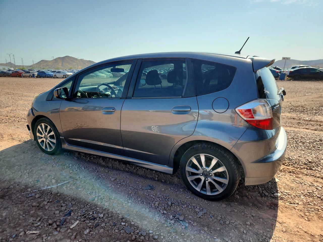 2012 Honda Fit Sport Gray vin: JHMGE8H54CC038508