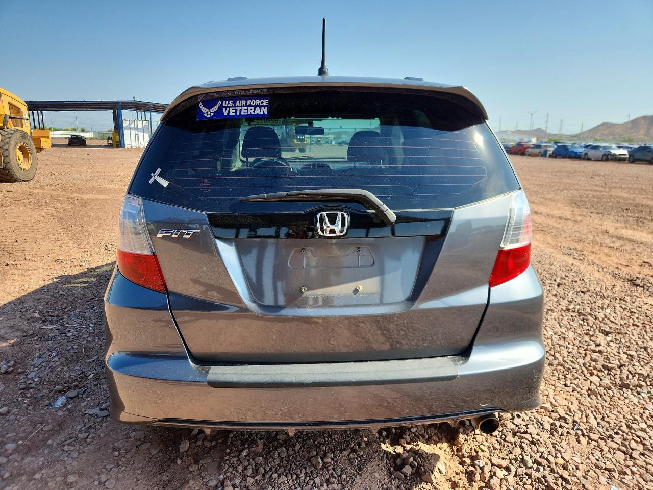 2012 Honda Fit Sport Gray vin: JHMGE8H54CC038508