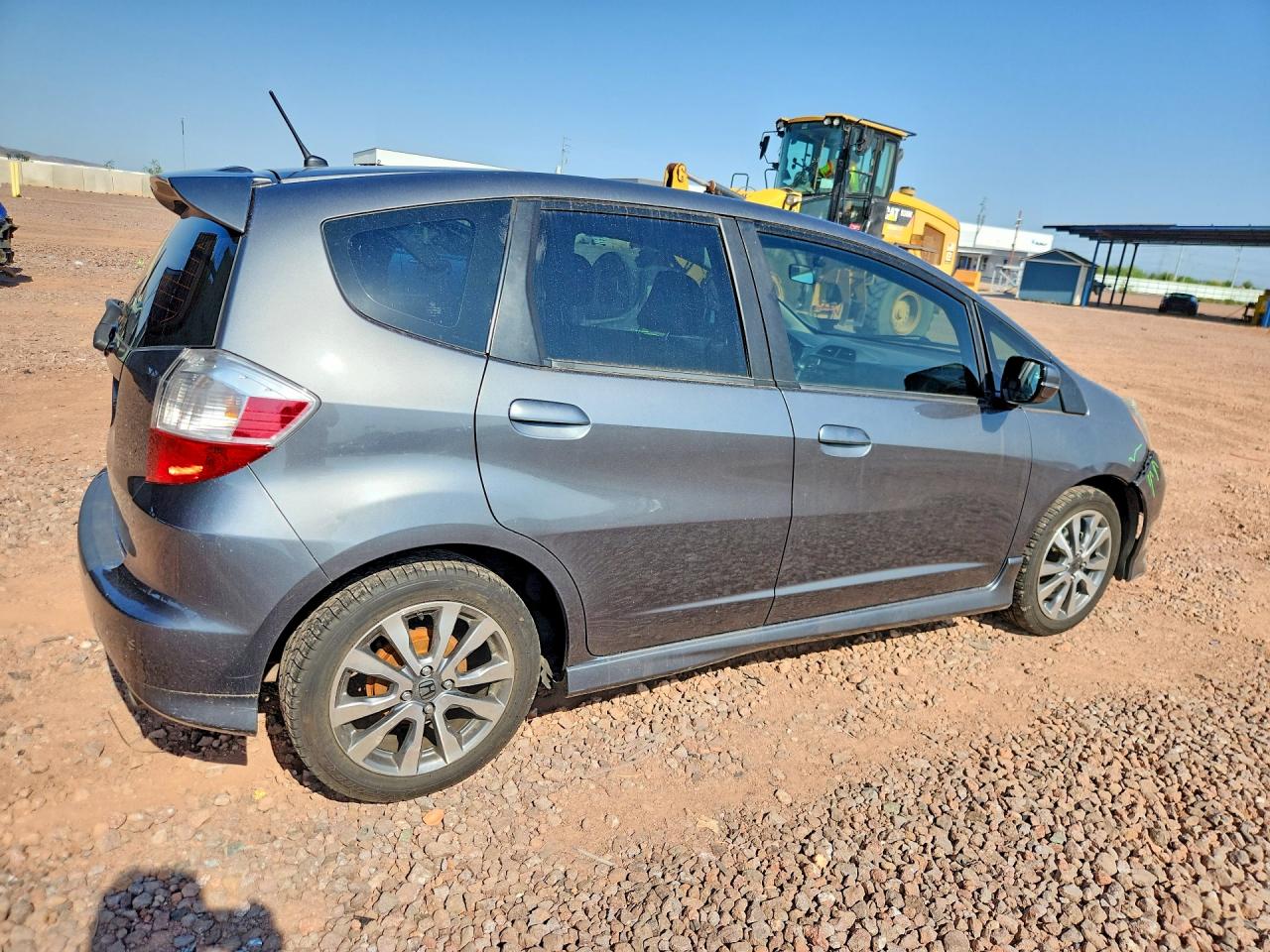 2012 Honda Fit Sport Gray vin: JHMGE8H54CC038508