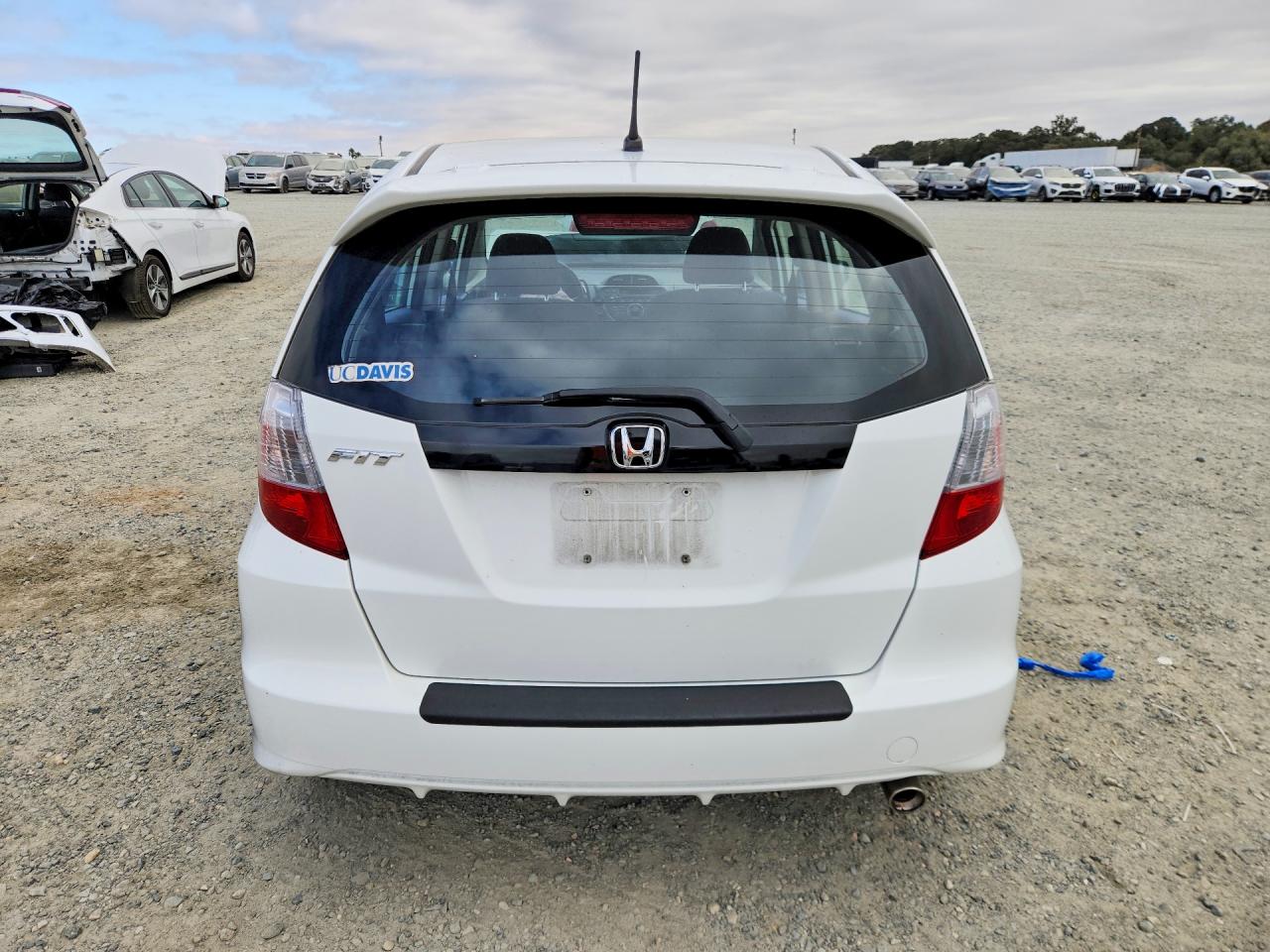 2012 Honda Fit Sport White vin: JHMGE8H54CC040095