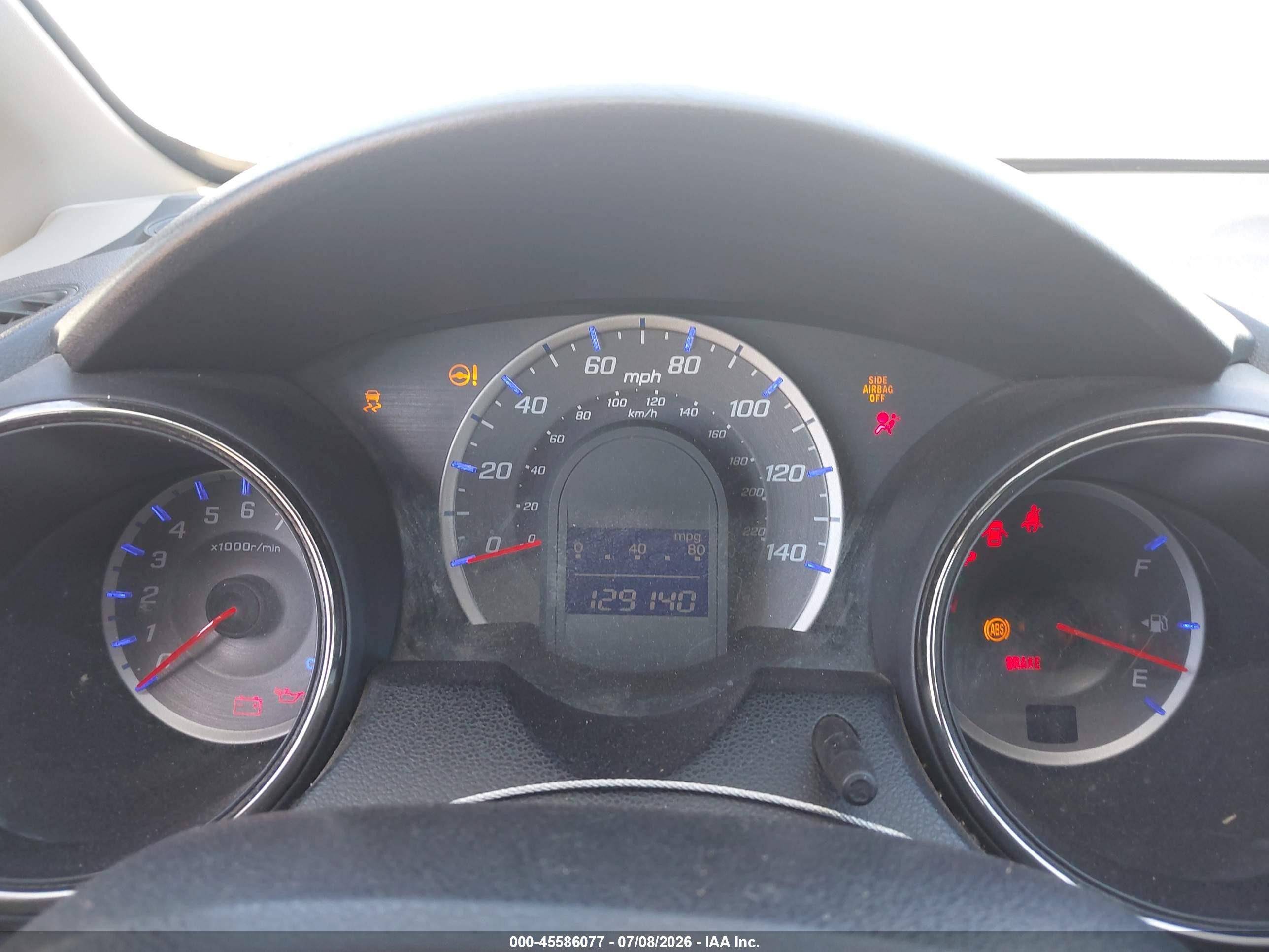 2012 Honda Fit Sport Silver vin: JHMGE8H54CS005725