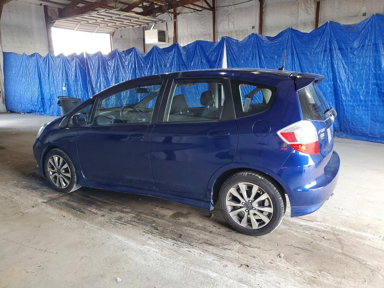 2013 Honda Fit Sport Blue vin: JHMGE8H54DC008362