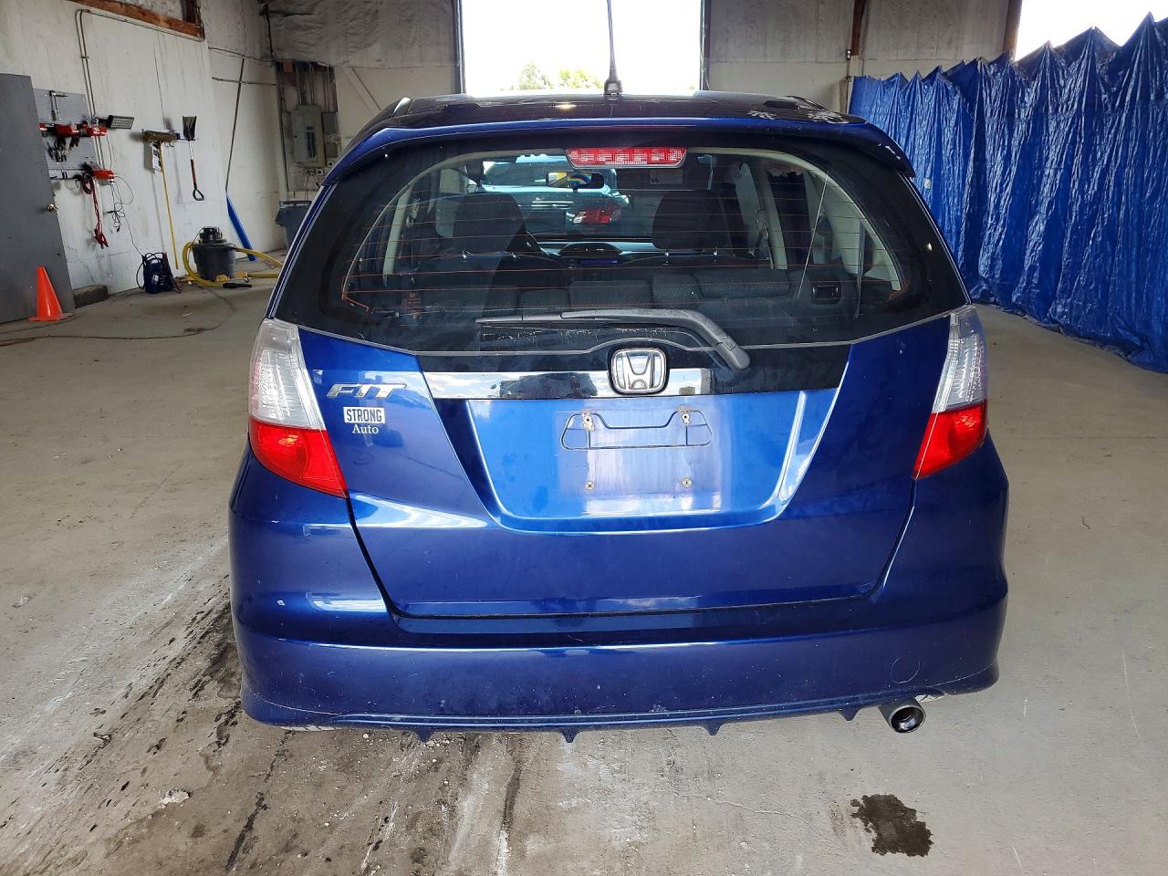 2013 Honda Fit Sport Blue vin: JHMGE8H54DC008362