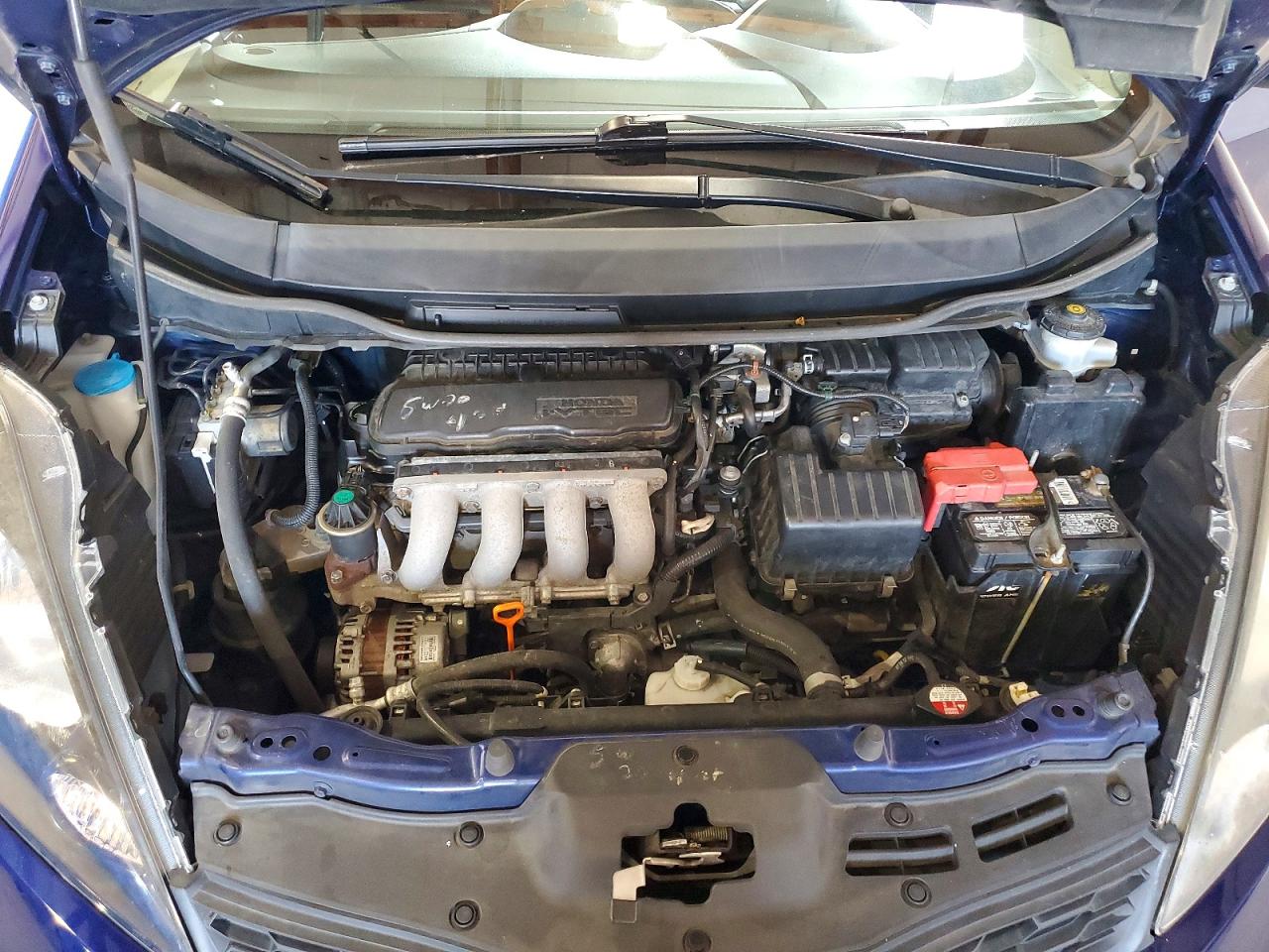 2013 Honda Fit Sport Blue vin: JHMGE8H54DC008362