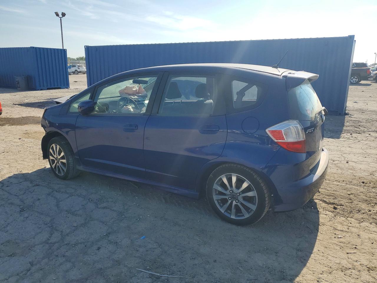 2013 Honda Fit Sport Blue vin: JHMGE8H54DC015280