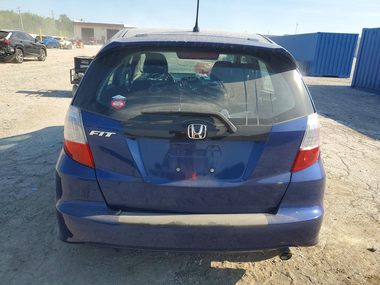 2013 Honda Fit Sport Blue vin: JHMGE8H54DC015280