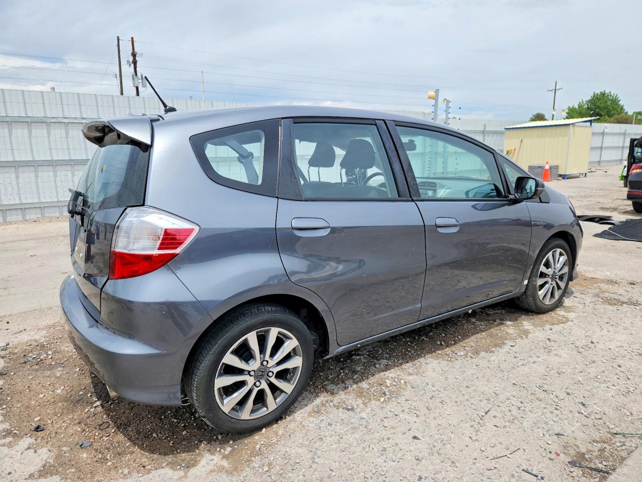 2013 Honda Fit Sport Gray vin: JHMGE8H54DC015635