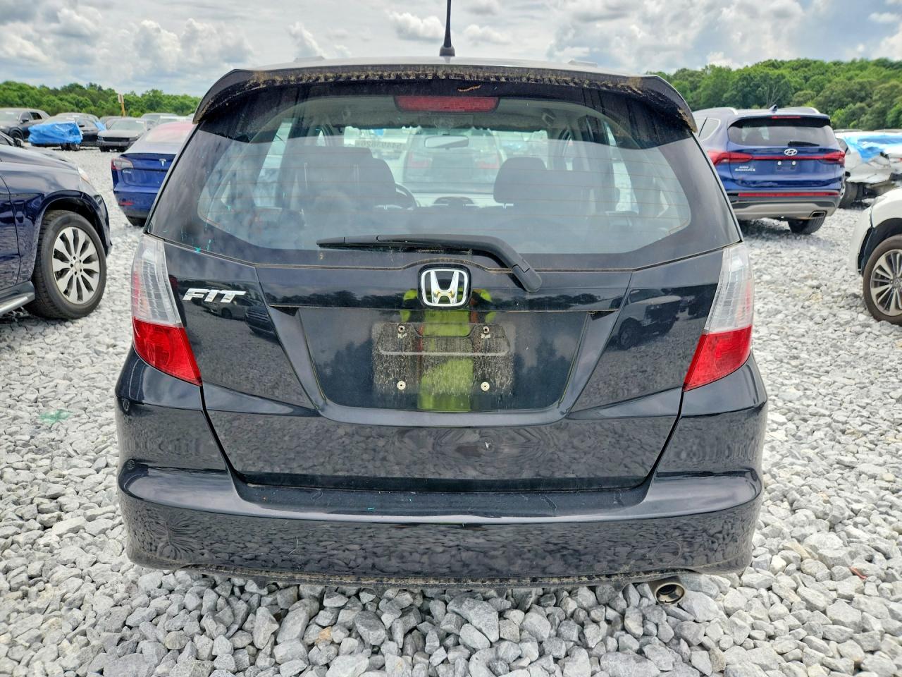 2013 Honda Fit Sport Black vin: JHMGE8H54DC018227
