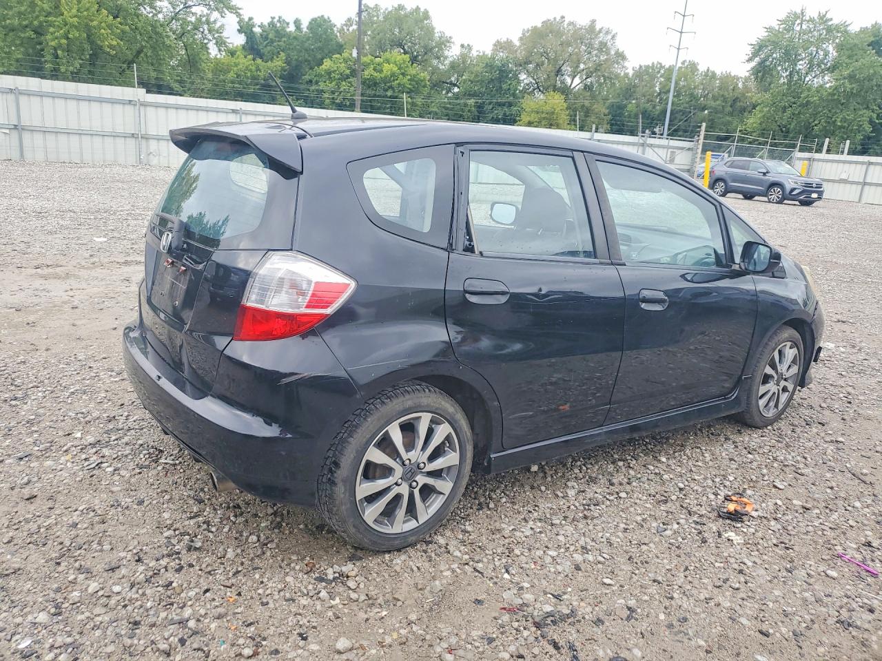 2013 Honda Fit Sport Black vin: JHMGE8H54DC022357