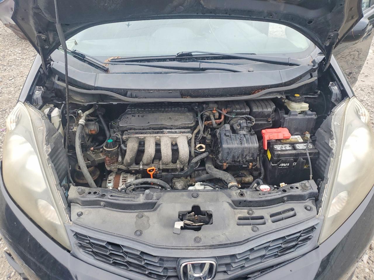 2013 Honda Fit Sport Black vin: JHMGE8H54DC022357
