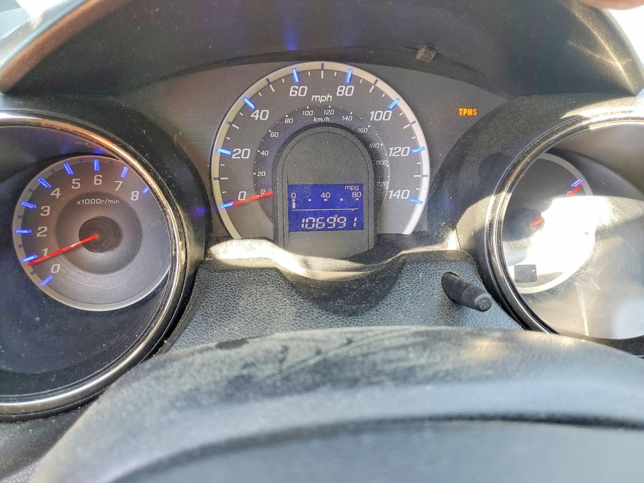 2013 Honda Fit Sport Blue vin: JHMGE8H54DC031785