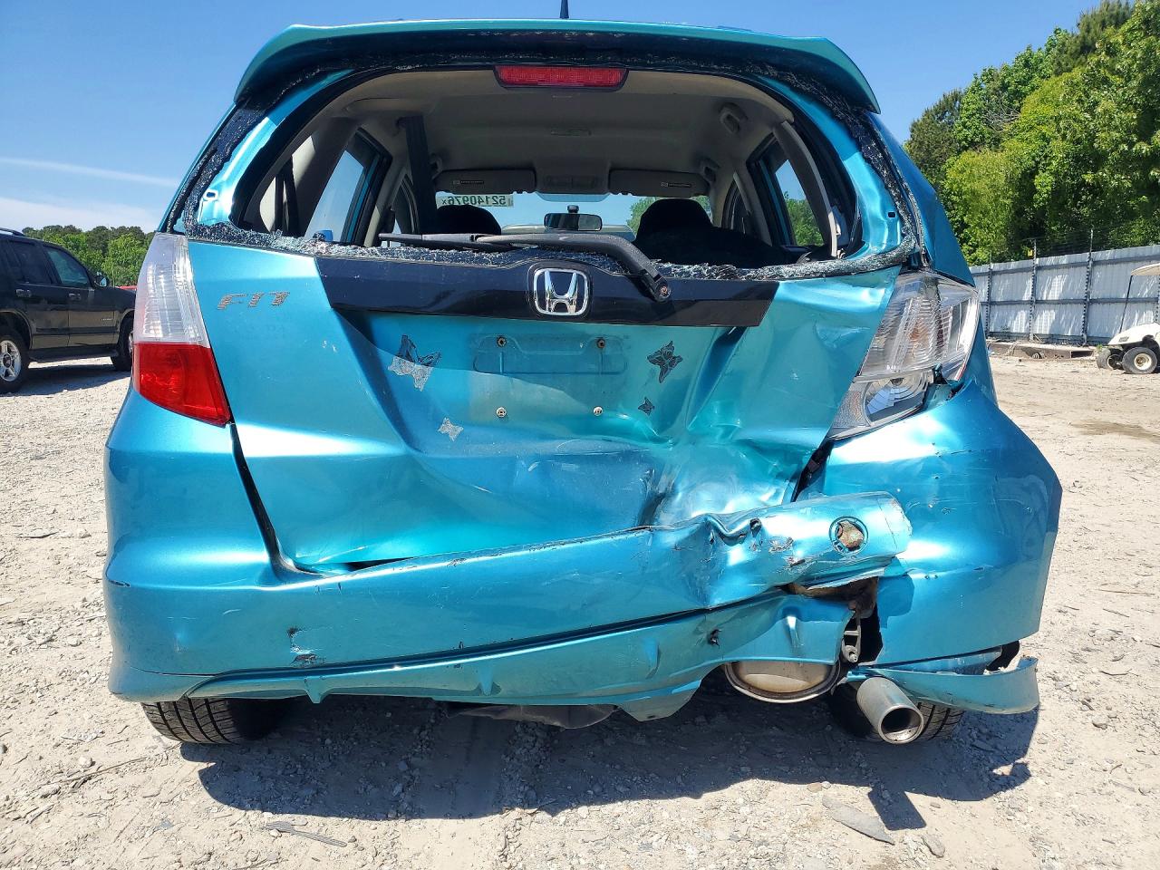 2013 Honda Fit Sport Blue vin: JHMGE8H54DC031785