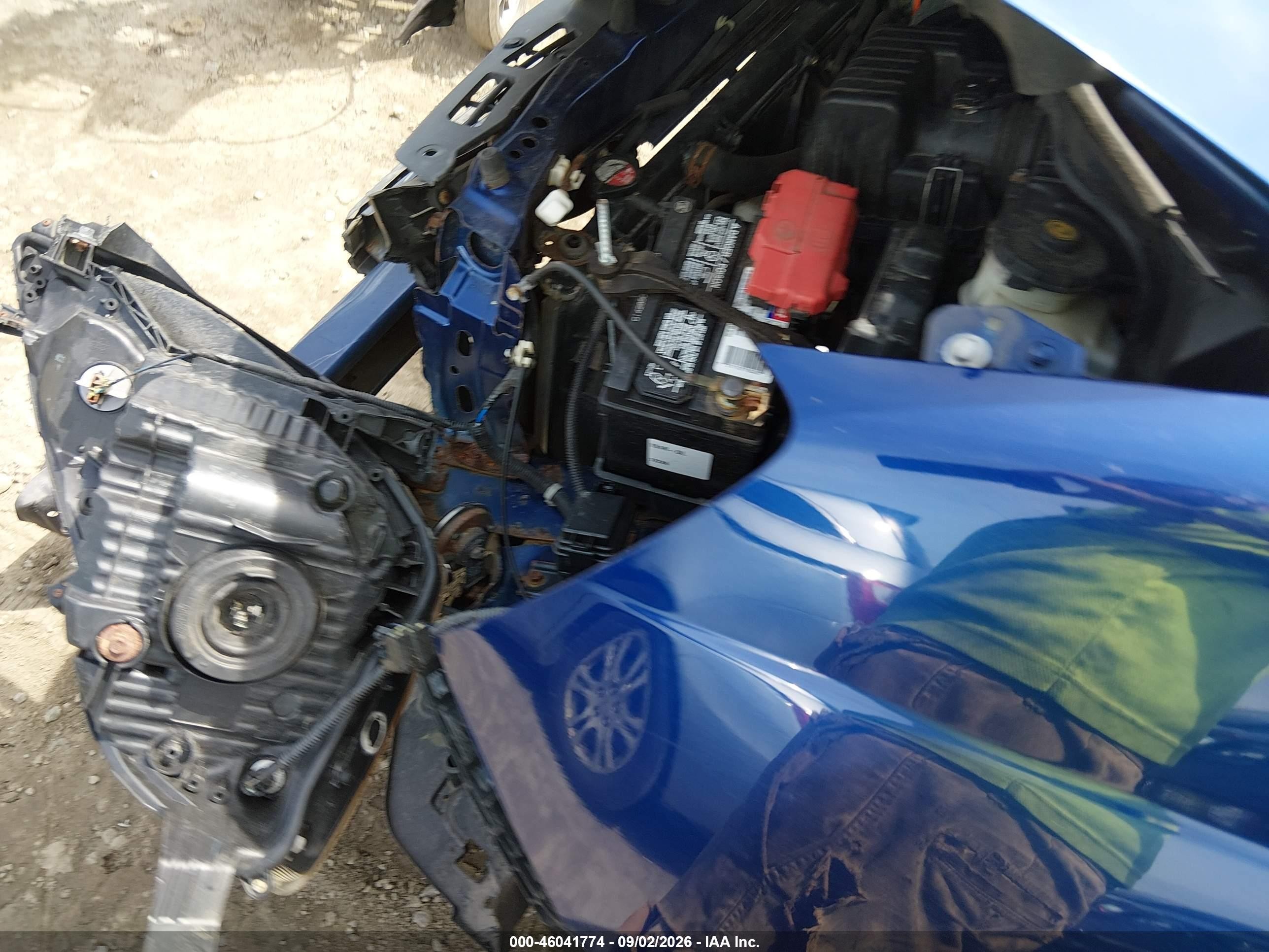 2013 Honda Fit Sport Blue vin: JHMGE8H54DC035402