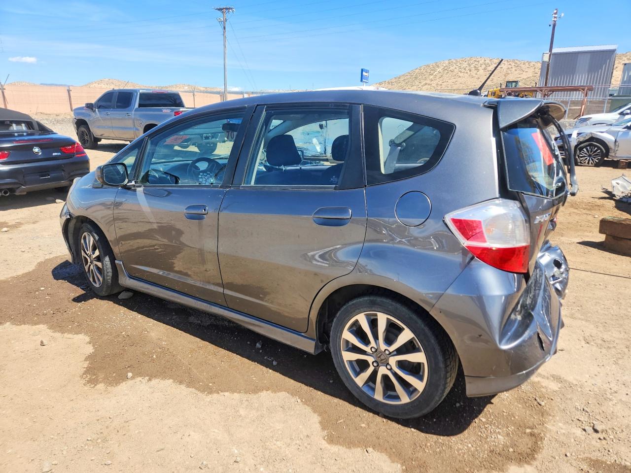 2013 Honda Fit Sport Charcoal vin: JHMGE8H54DC038235