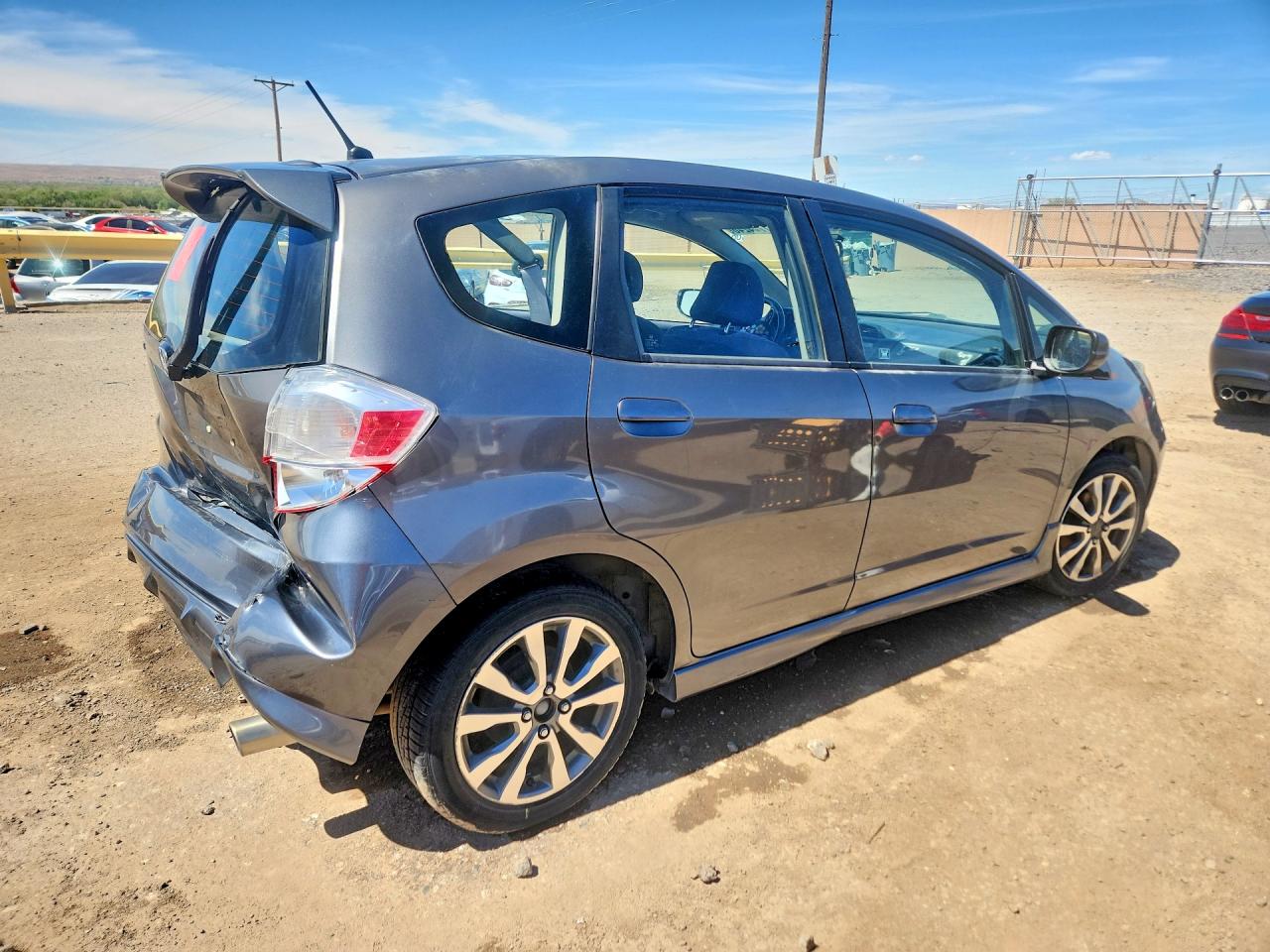 2013 Honda Fit Sport Charcoal vin: JHMGE8H54DC038235