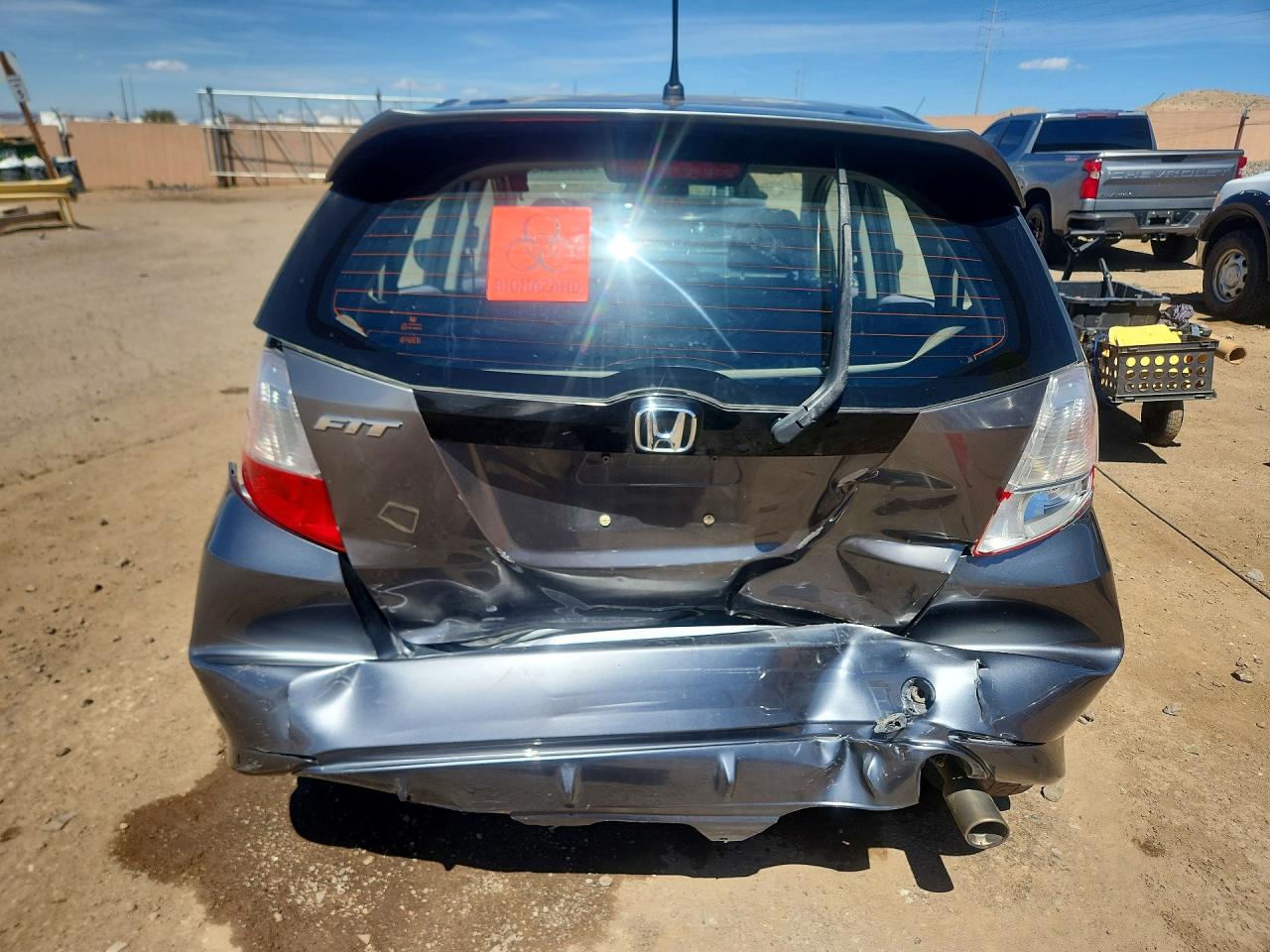 2013 Honda Fit Sport Charcoal vin: JHMGE8H54DC038235