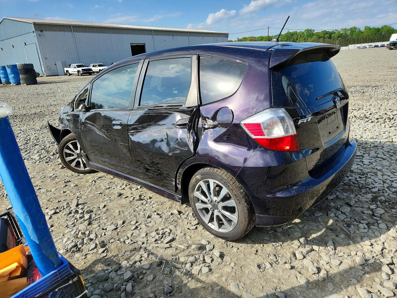 2013 Honda Fit Sport Purple vin: JHMGE8H54DC045153