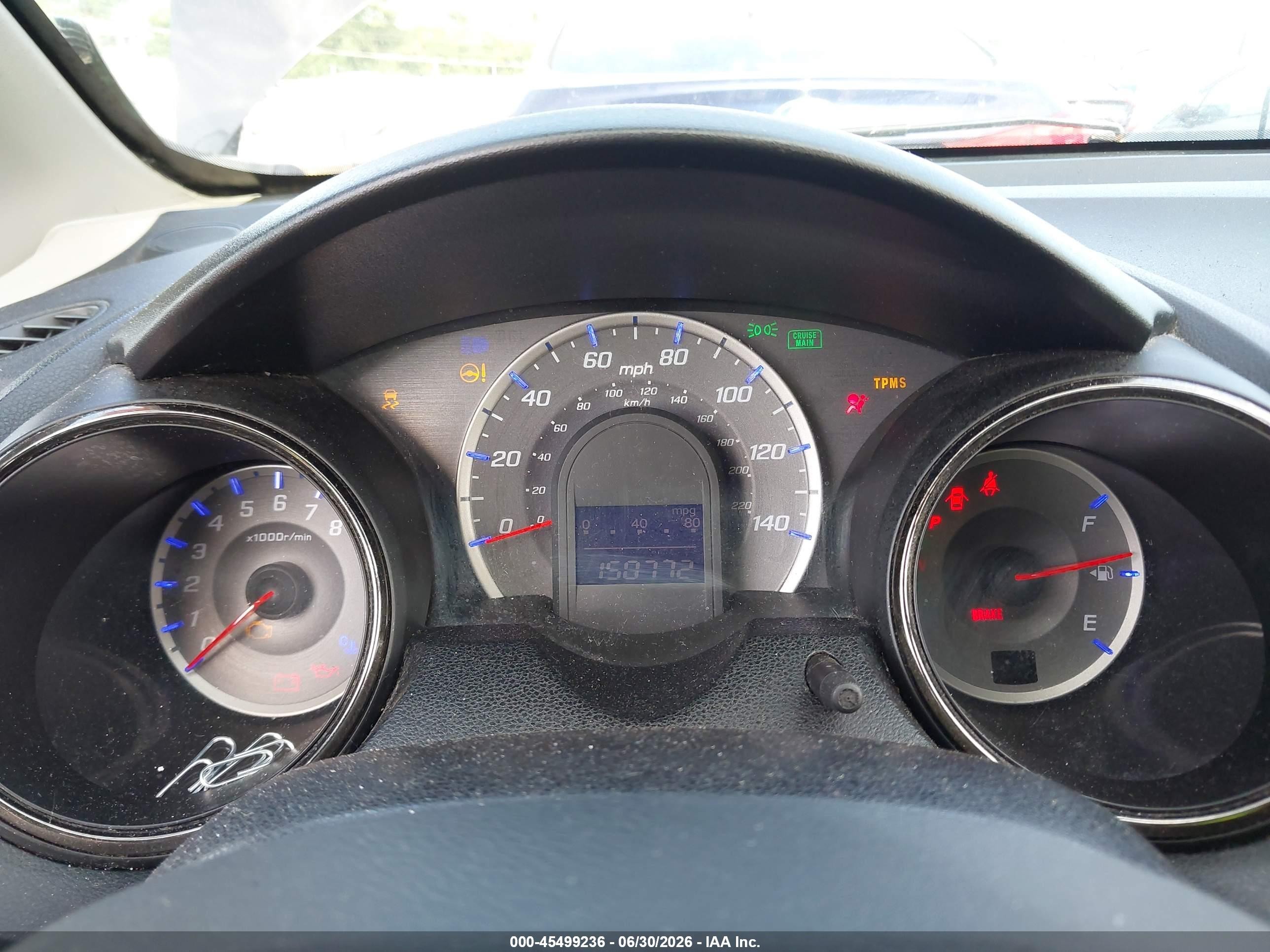 2013 Honda Fit Sport Черный vin: JHMGE8H54DC049476