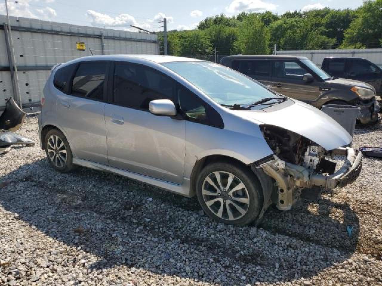 2013 Honda Fit Sport Silver vin: JHMGE8H54DC052880