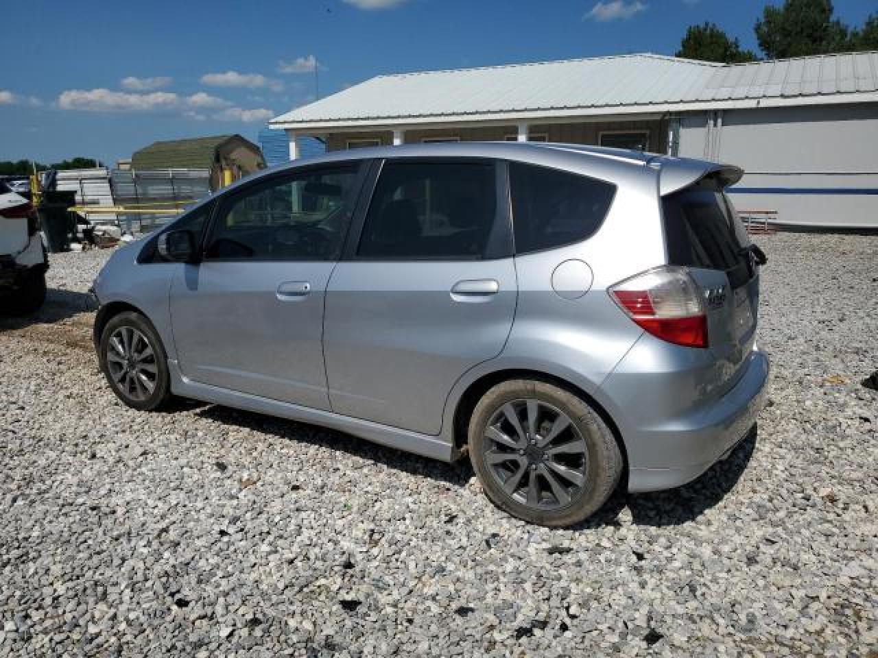2013 Honda Fit Sport Silver vin: JHMGE8H54DC052880