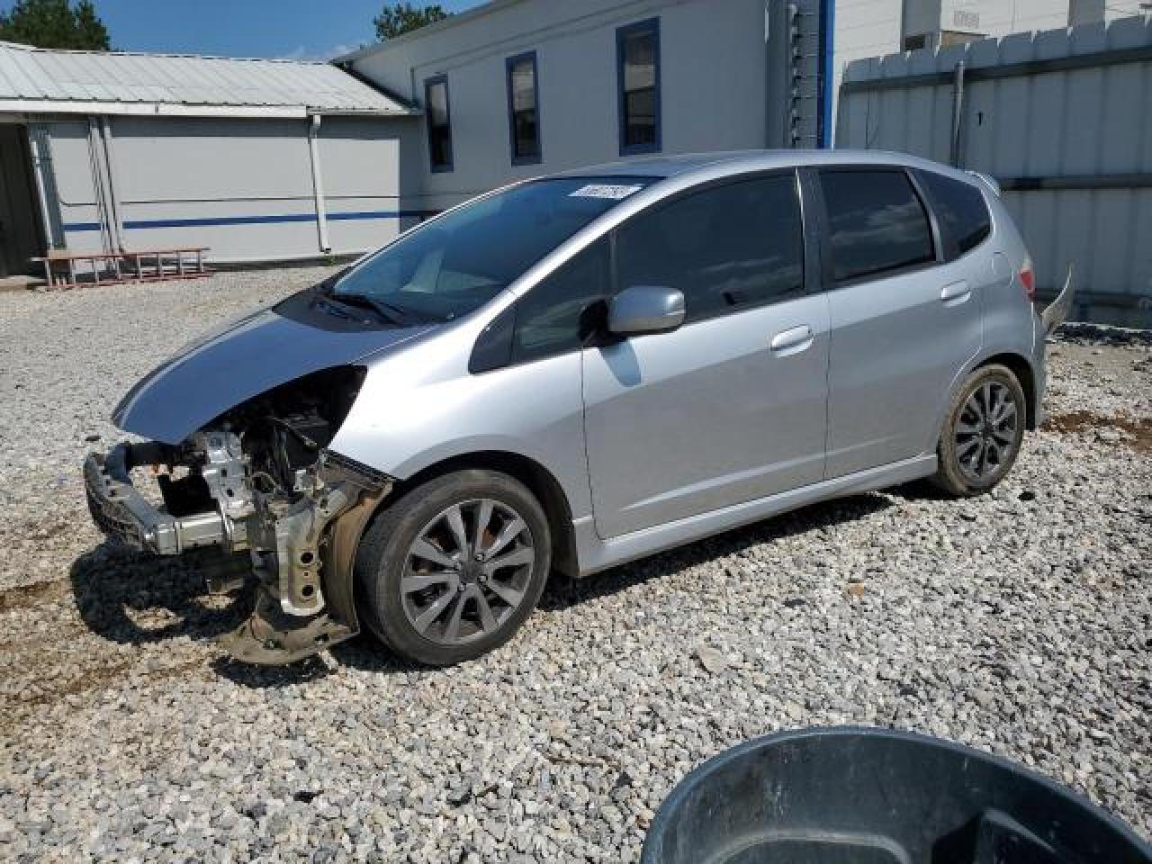2013 Honda Fit Sport Silver vin: JHMGE8H54DC052880