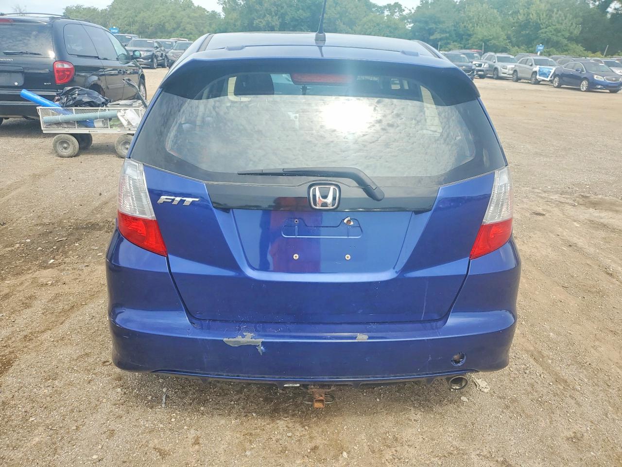 2013 Honda Fit Sport Blue vin: JHMGE8H54DC054662