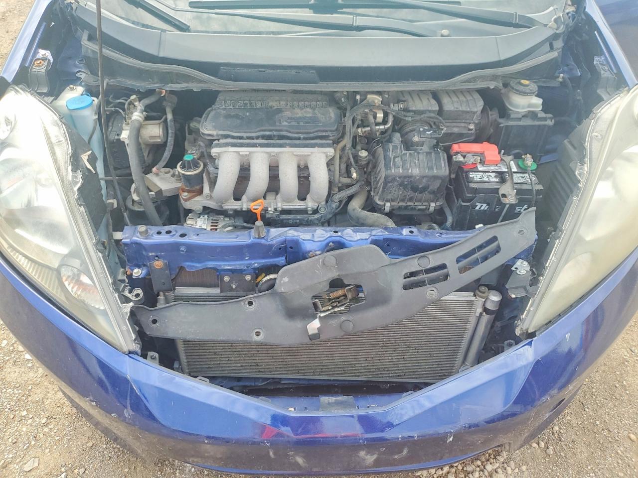 2013 Honda Fit Sport Blue vin: JHMGE8H54DC054662