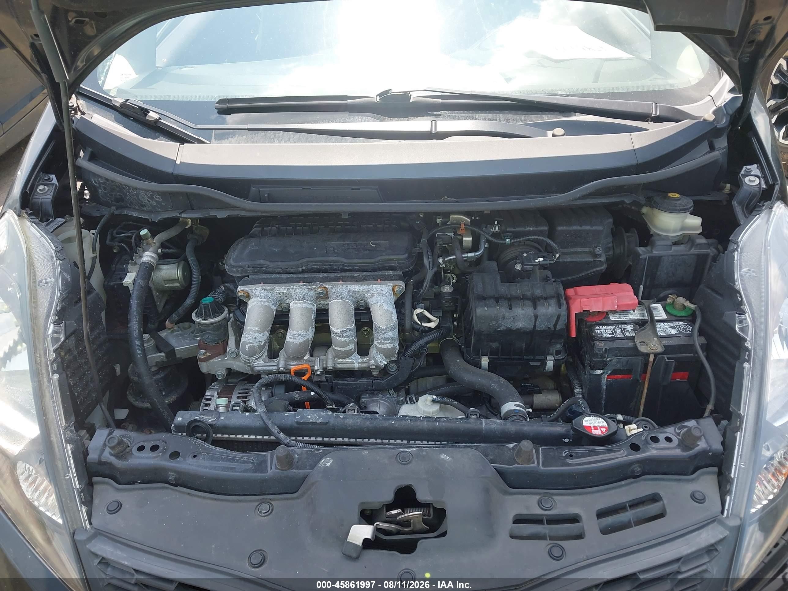 2013 Honda Fit Sport Black vin: JHMGE8H54DC060591